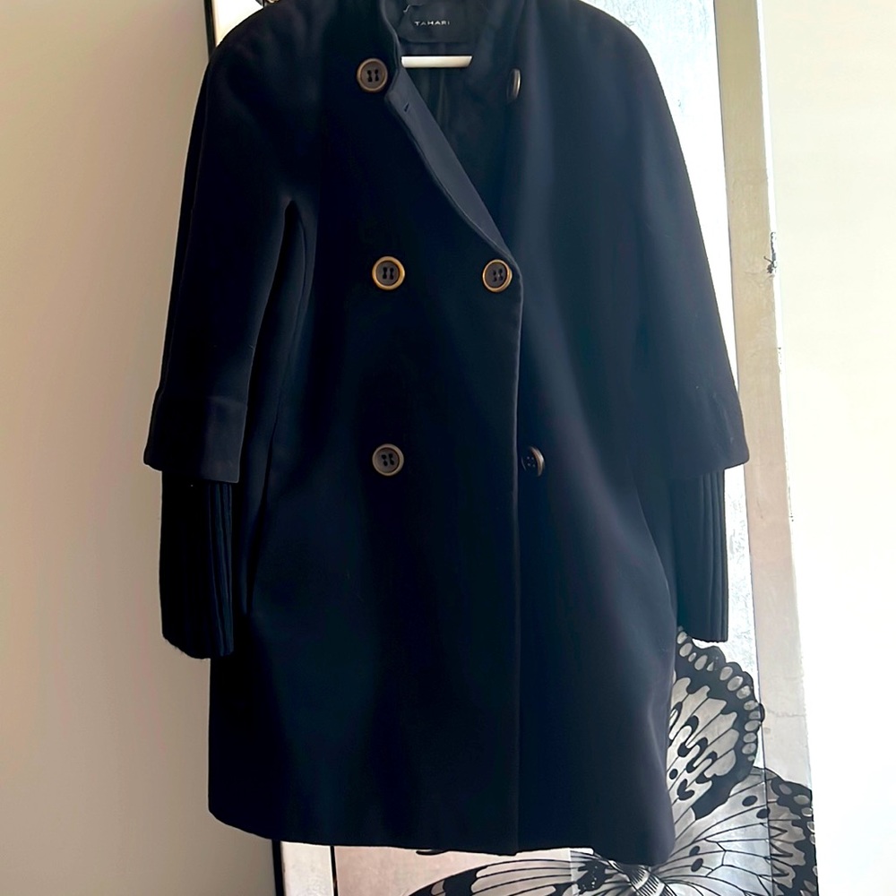 Tahari Wool blend coat size S